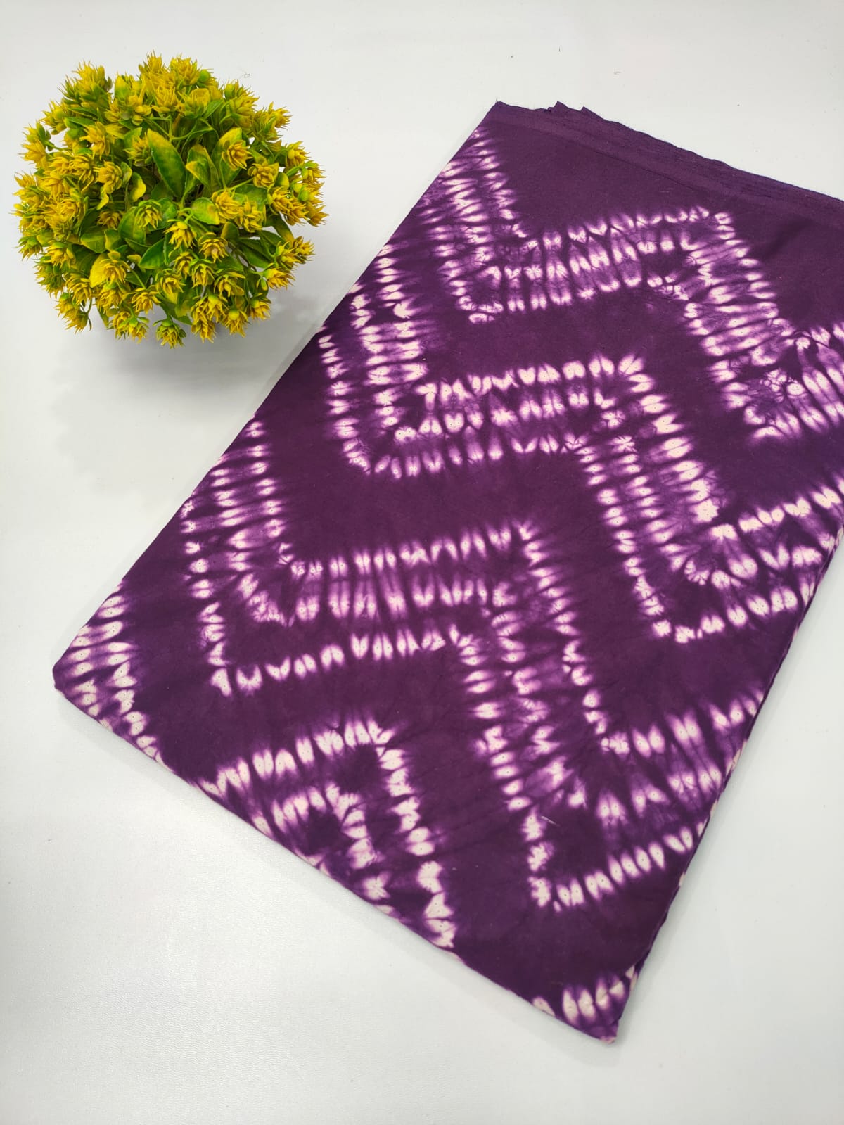 Shibori Tie and Dye Cotton Fabric