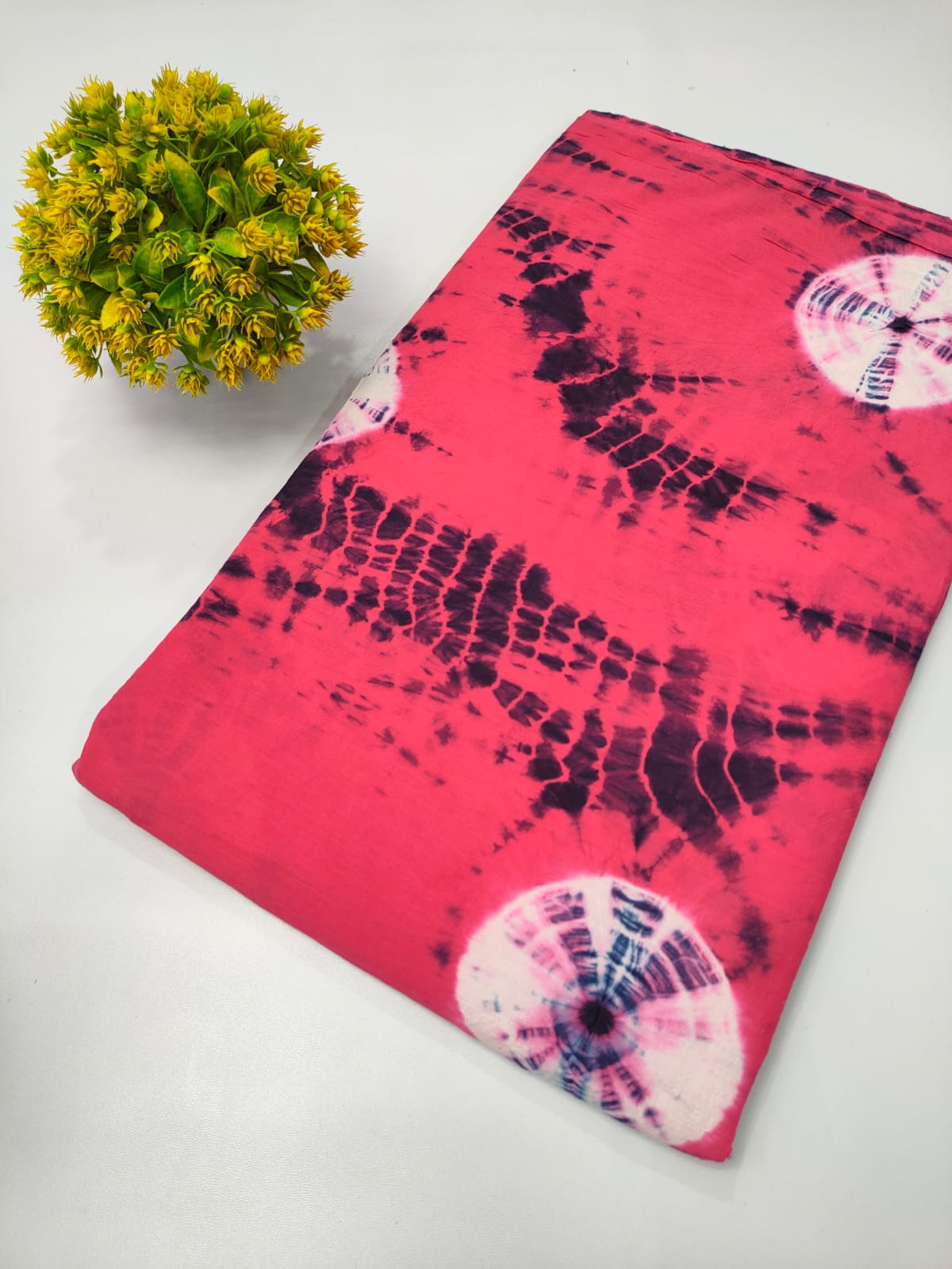 Shibori Tie and Dye Cotton Fabric