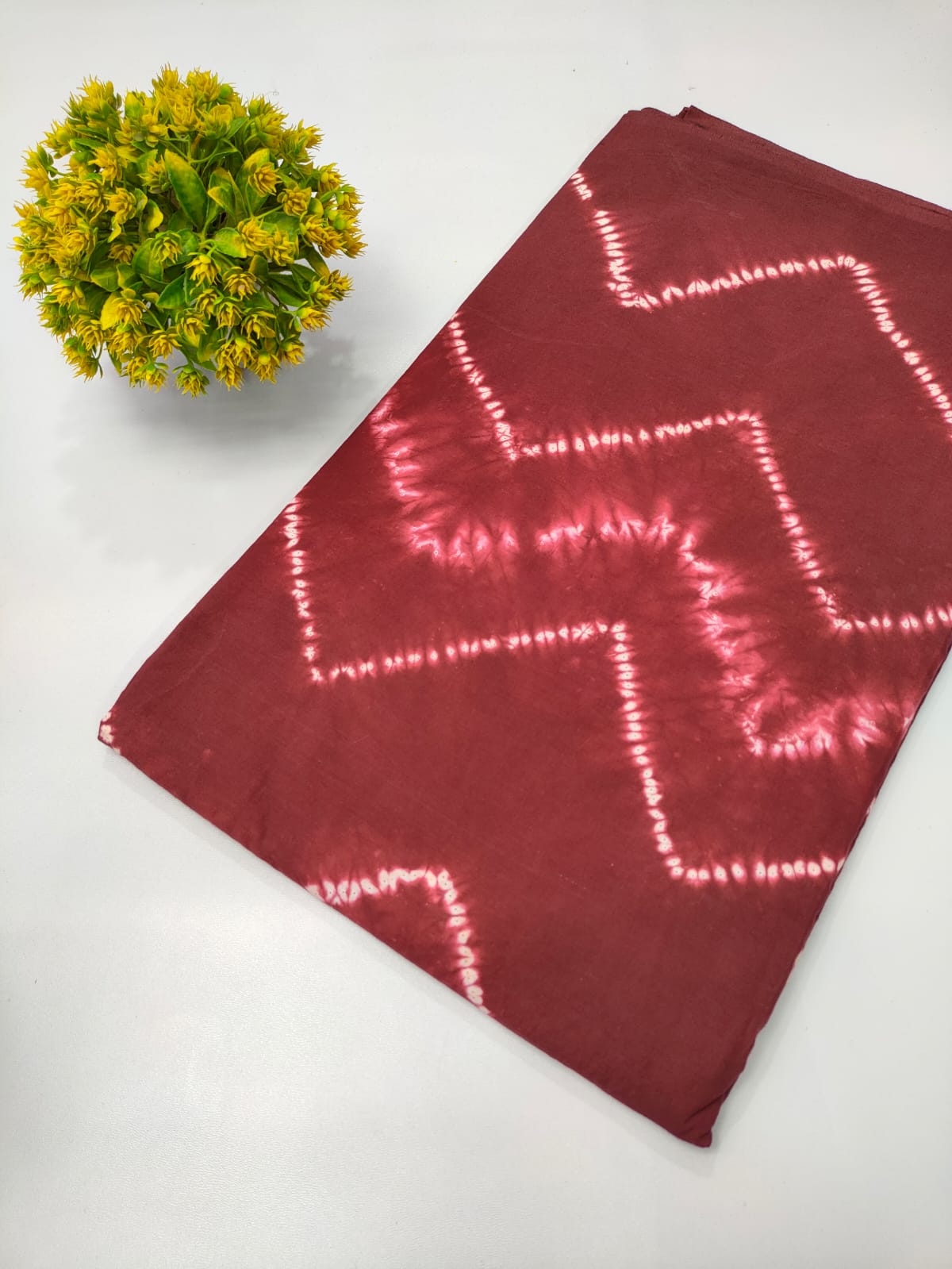 Shibori Tie and Dye Cotton Fabric