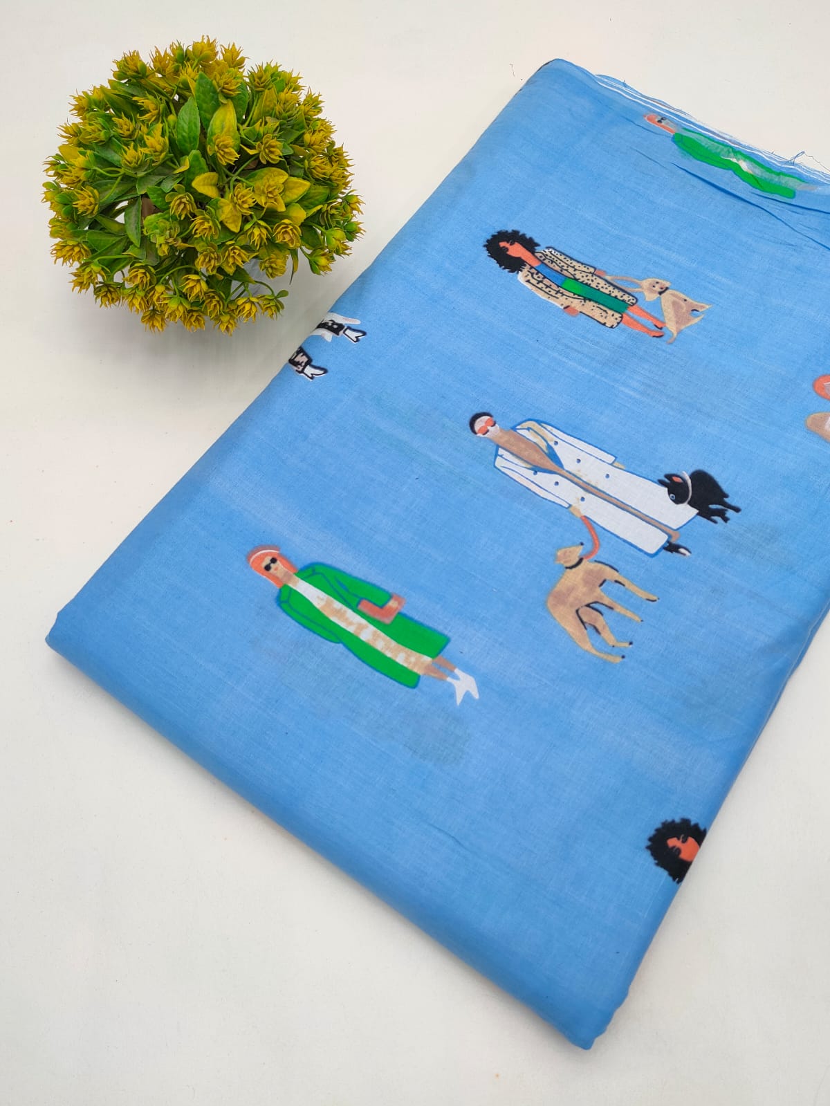 soft cotton dress material