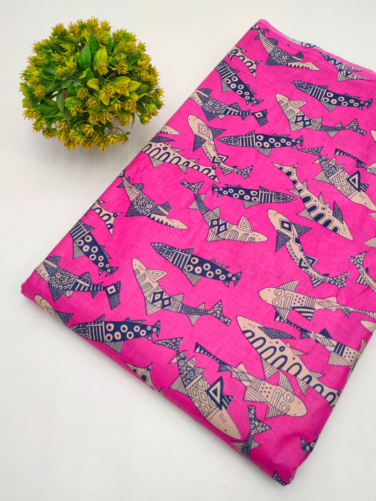 soft cotton dress material