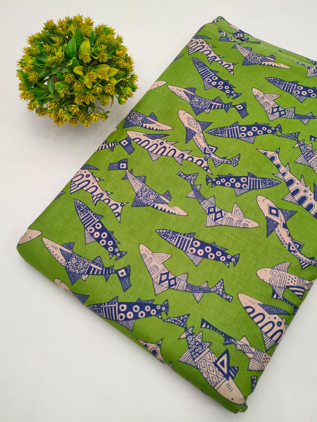 soft cotton dress material