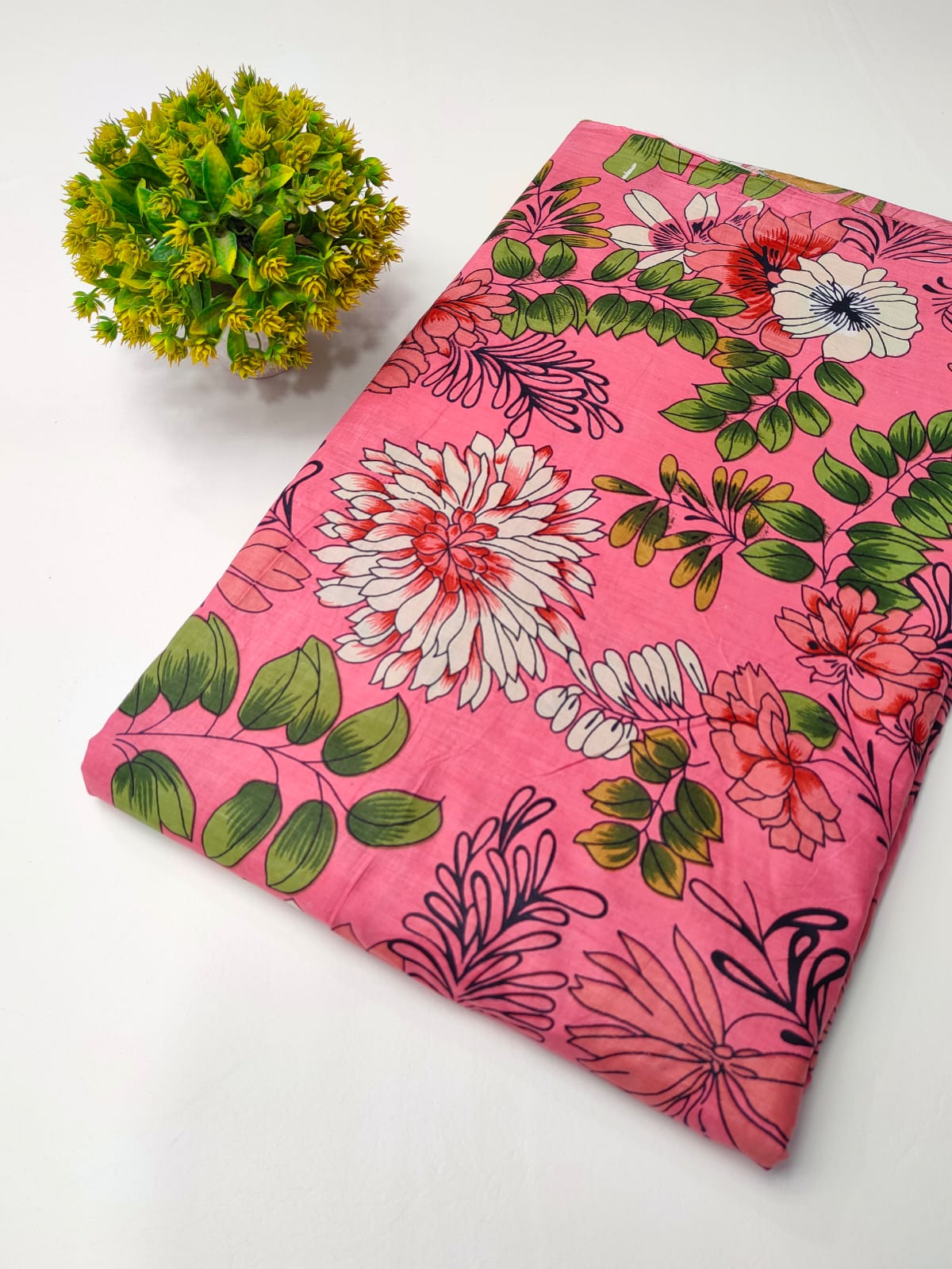 Latest cotton fabrics design