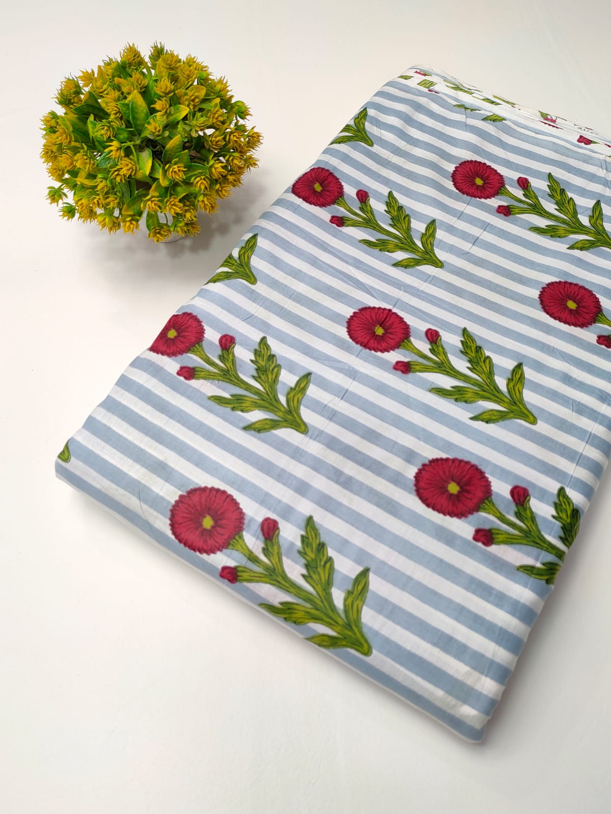 Latest cotton fabrics design