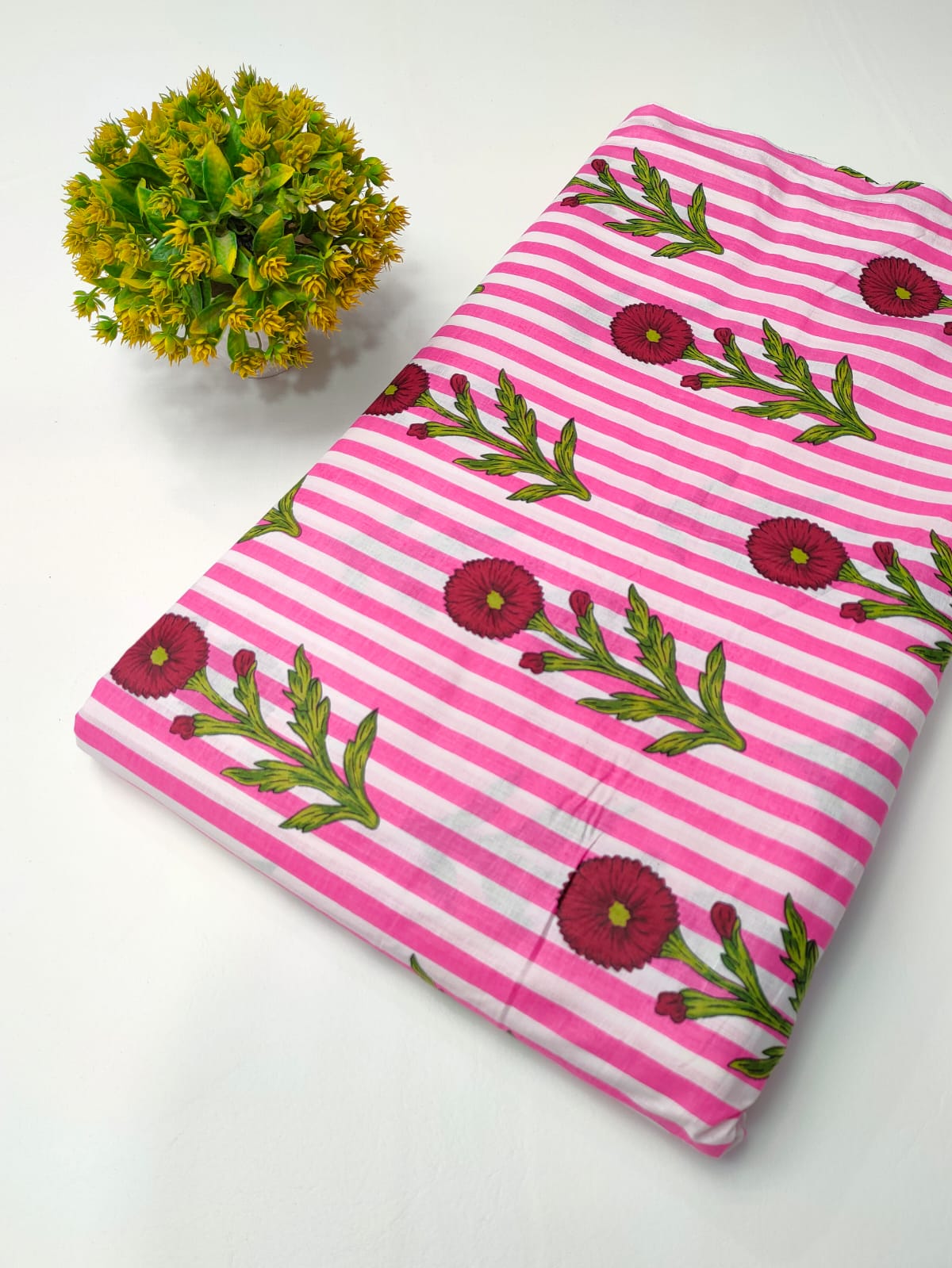 Latest cotton fabrics design