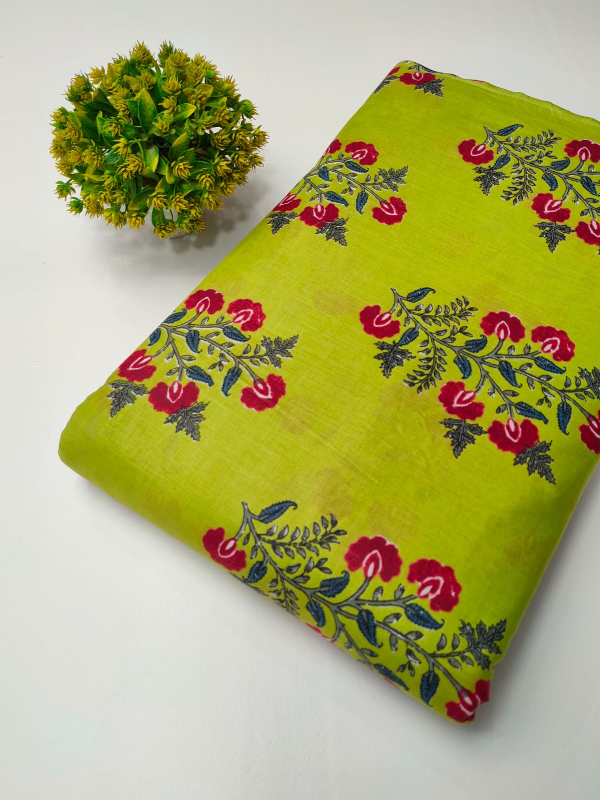 Latest cotton fabrics design
