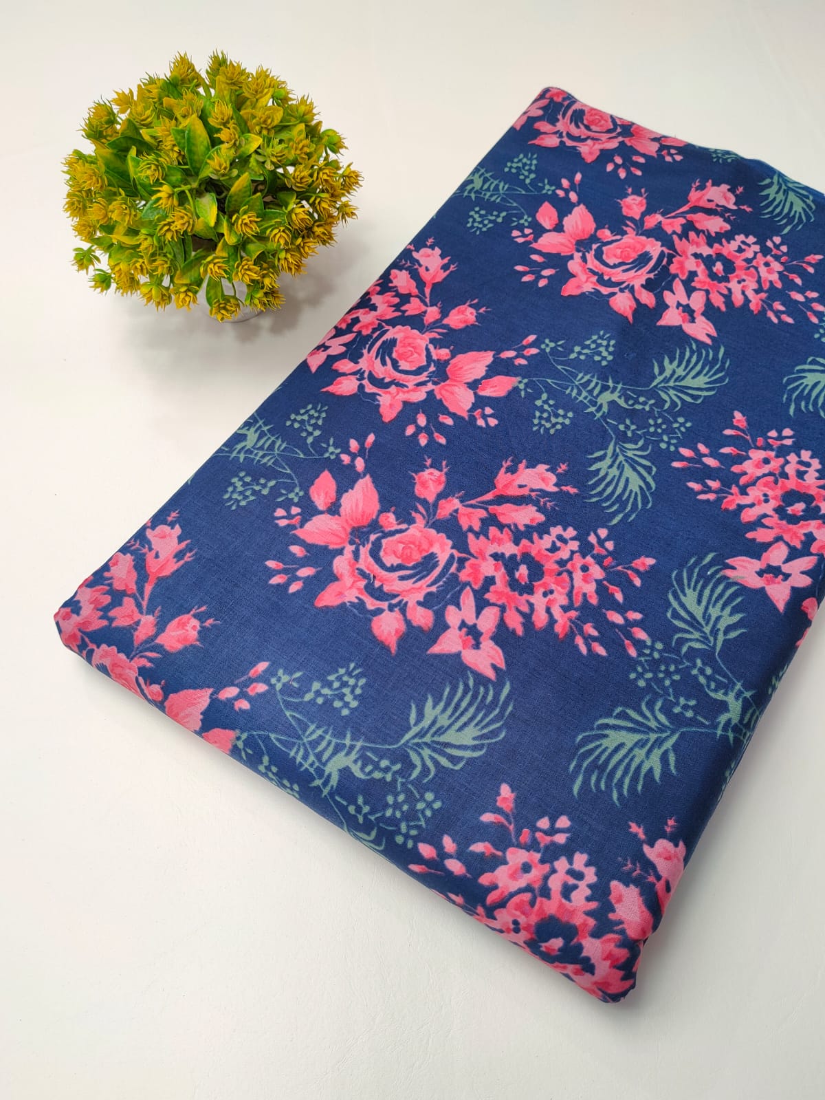 Latest cotton fabrics design