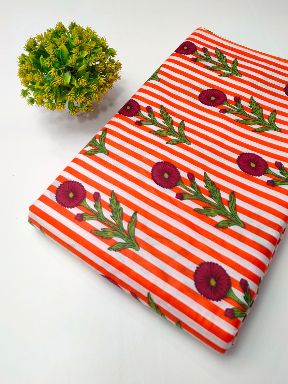 Latest cotton fabrics design