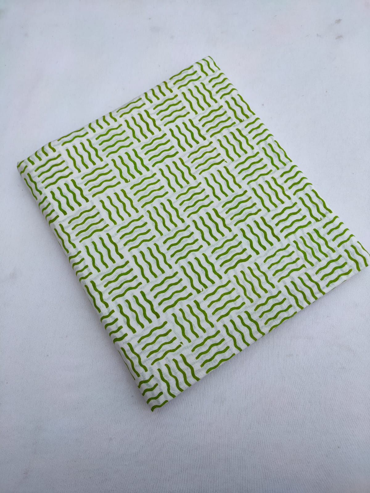 Bagru Pure Cotton Hand Block Fabric - JBRBK683