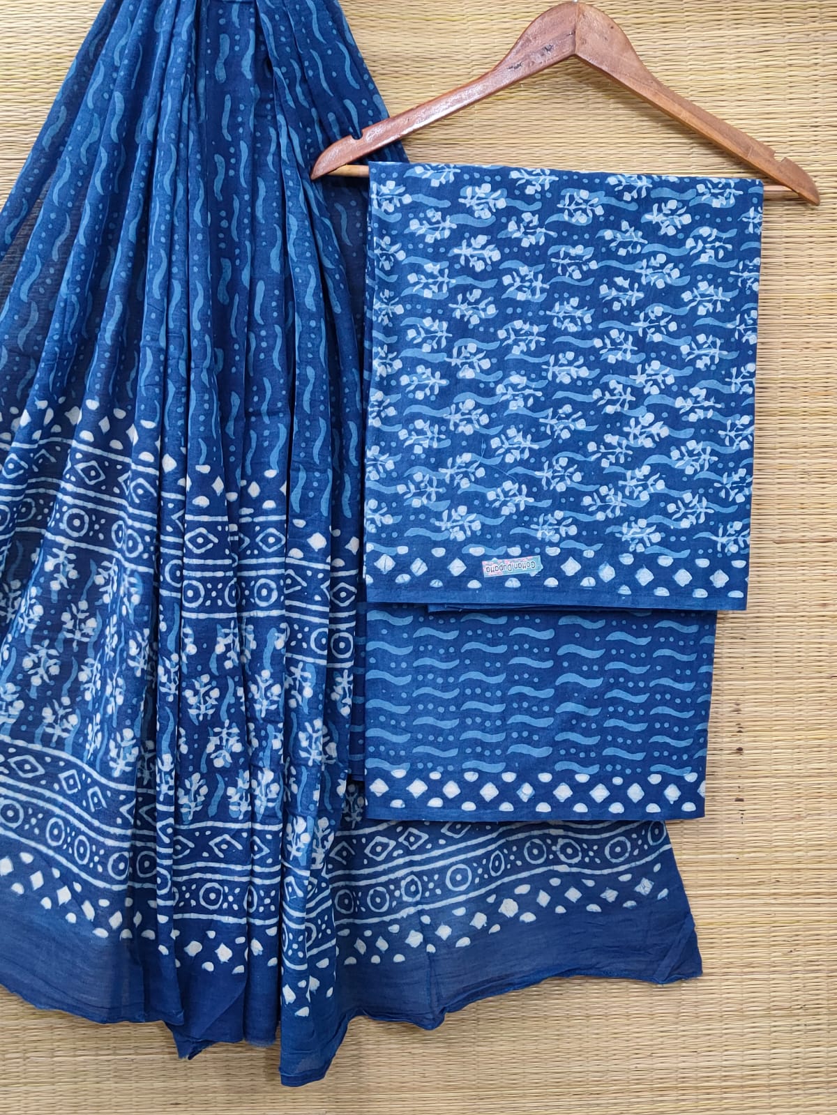 Cotton Salwar Suit set with cotton dupatta