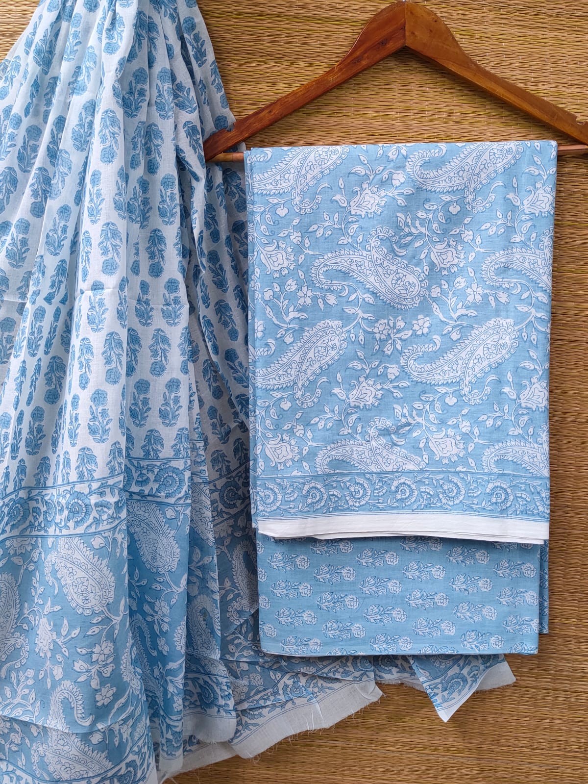 Cotton Salwar Suit set with cotton dupatta
