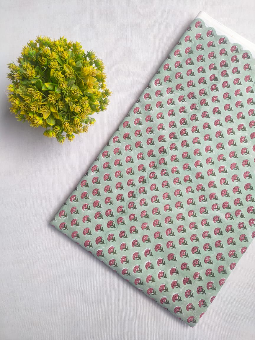 Handblock cotton fabrics jaipur bazar