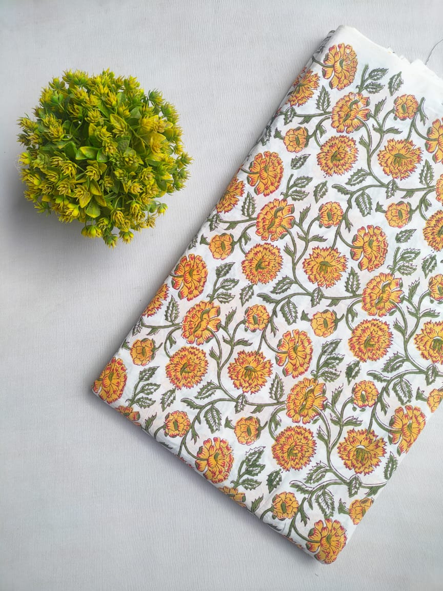 Handblock cotton fabrics jaipur bazar