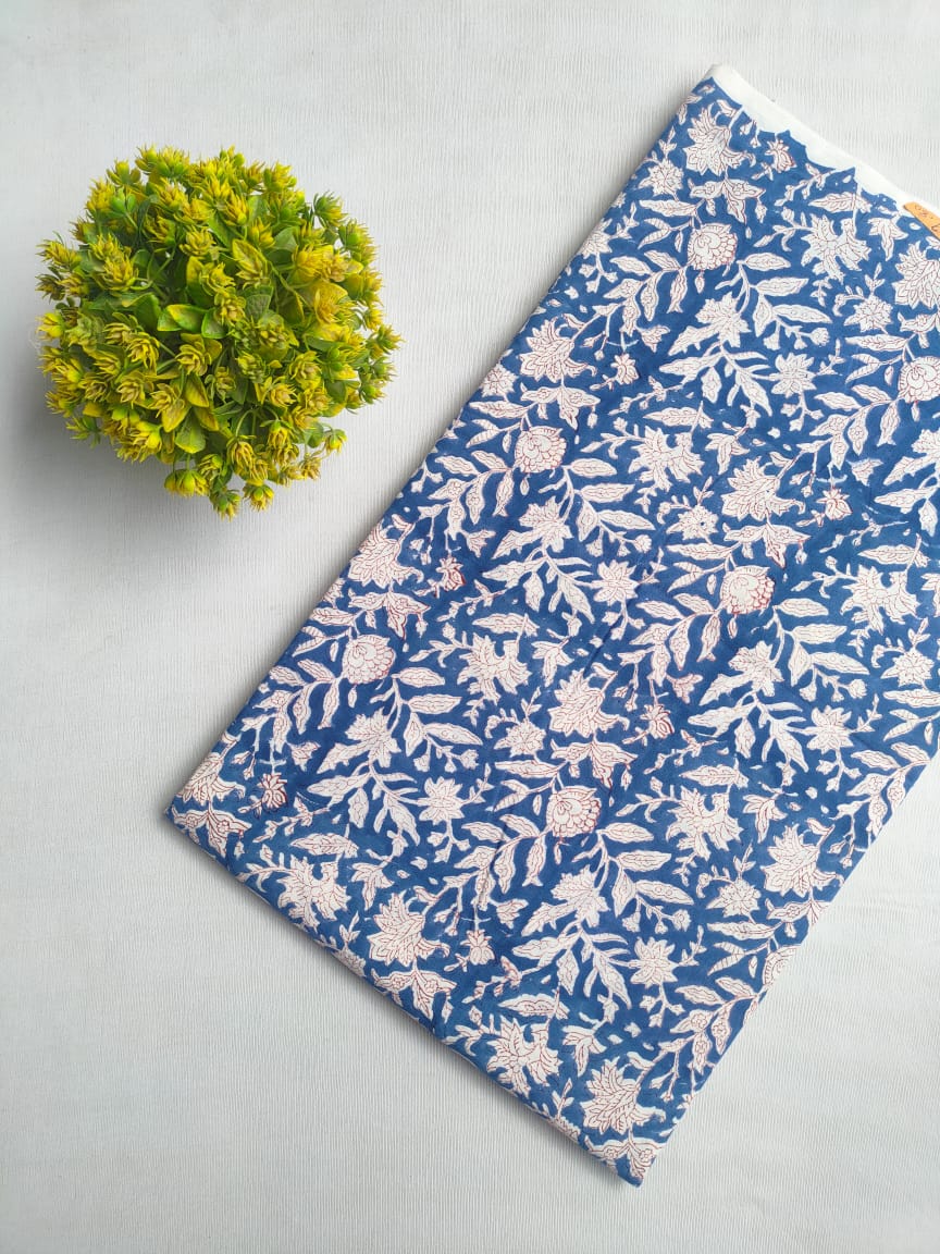 Handblock cotton fabrics jaipur bazar