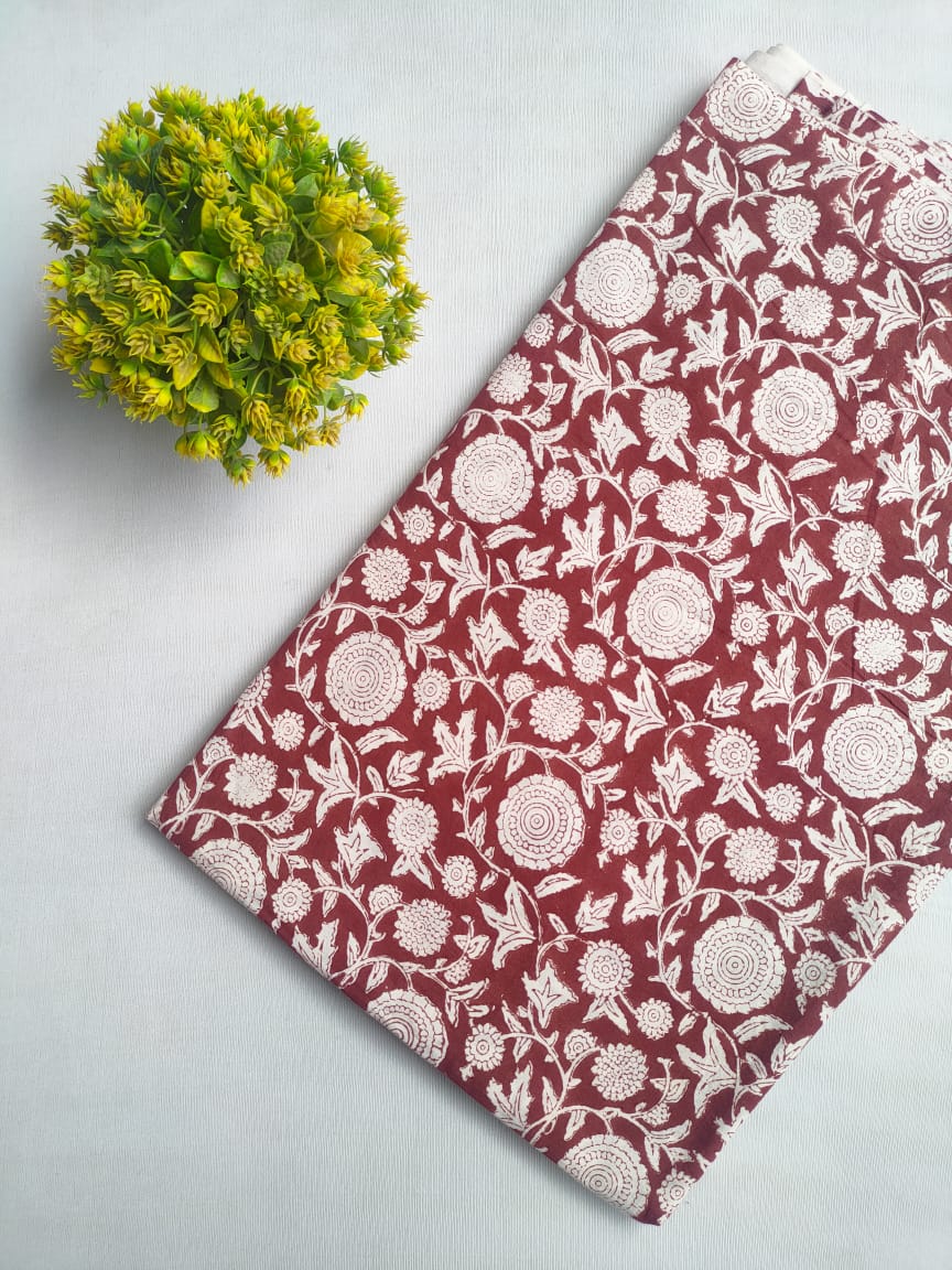 Handblock cotton fabrics jaipur bazar