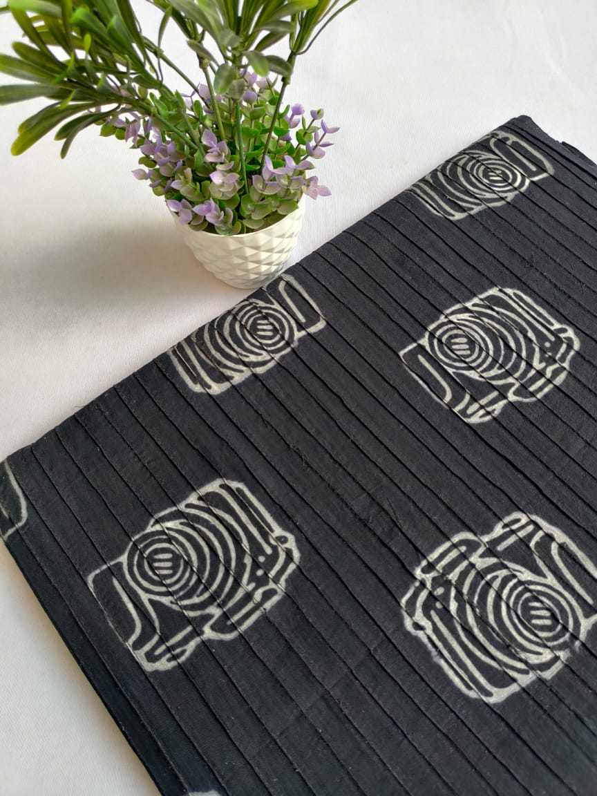 Pin Tucks Pure Cotton Fabrics - JBRPT16