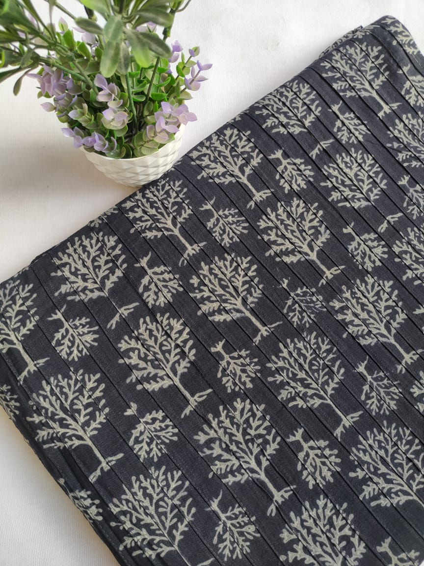 Pin Tucks Pure Cotton Fabrics - JBRPT8