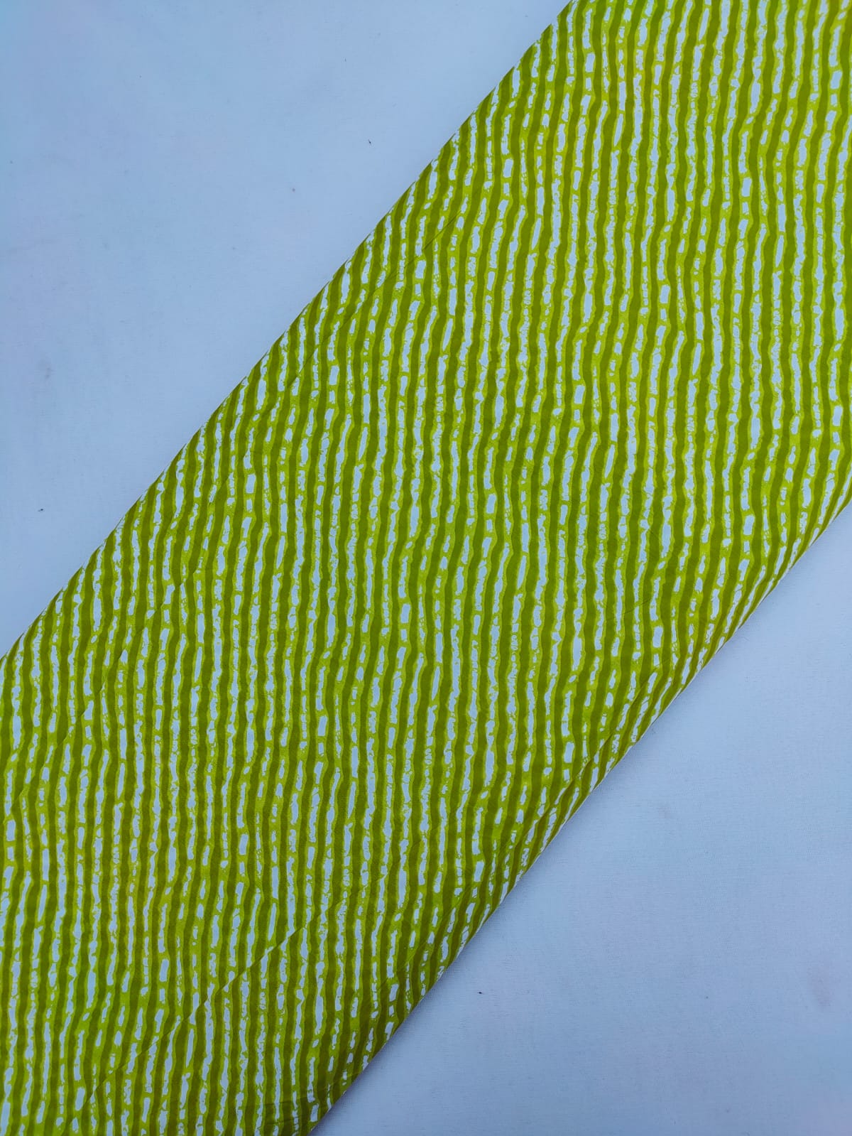 Pure Cotton Hand Block Printed Fabric Material - JBRS339