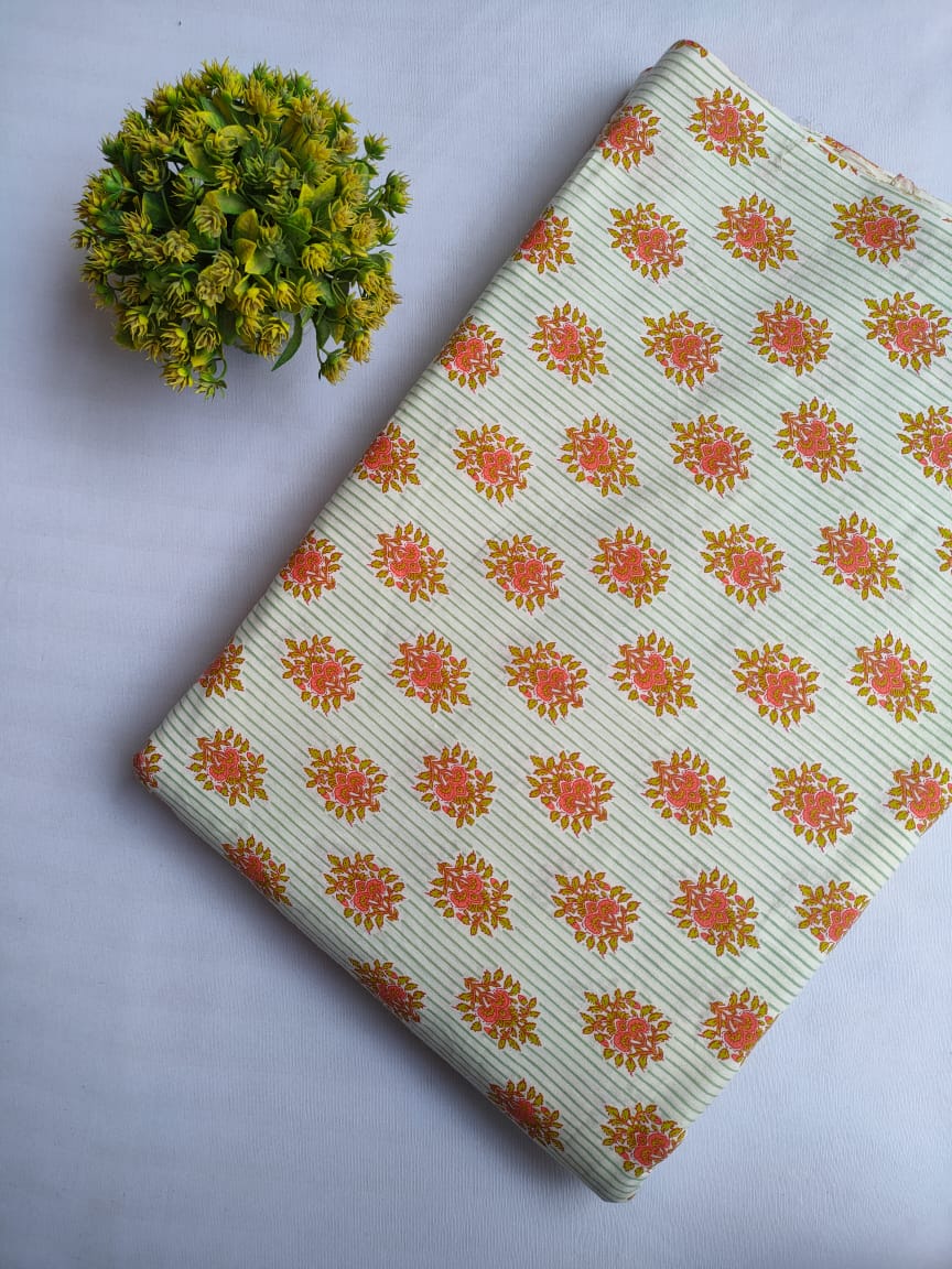 Sanganeri Cotton Fabric