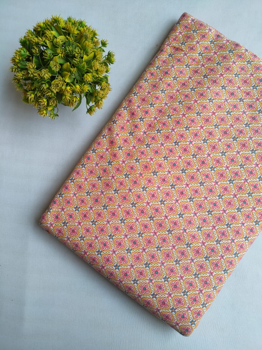 Sanganeri Cotton Fabric