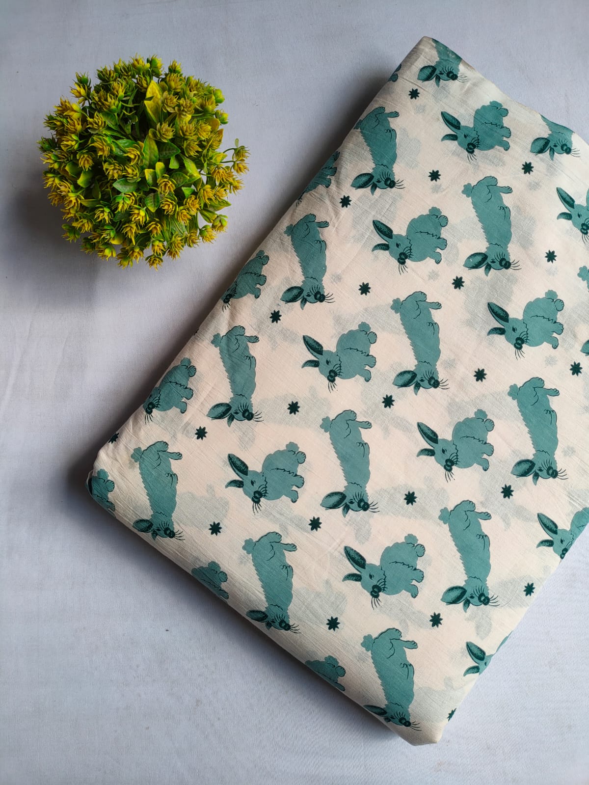 Sanganeri Print Pure Cotton Fabric - JBRJF2-45