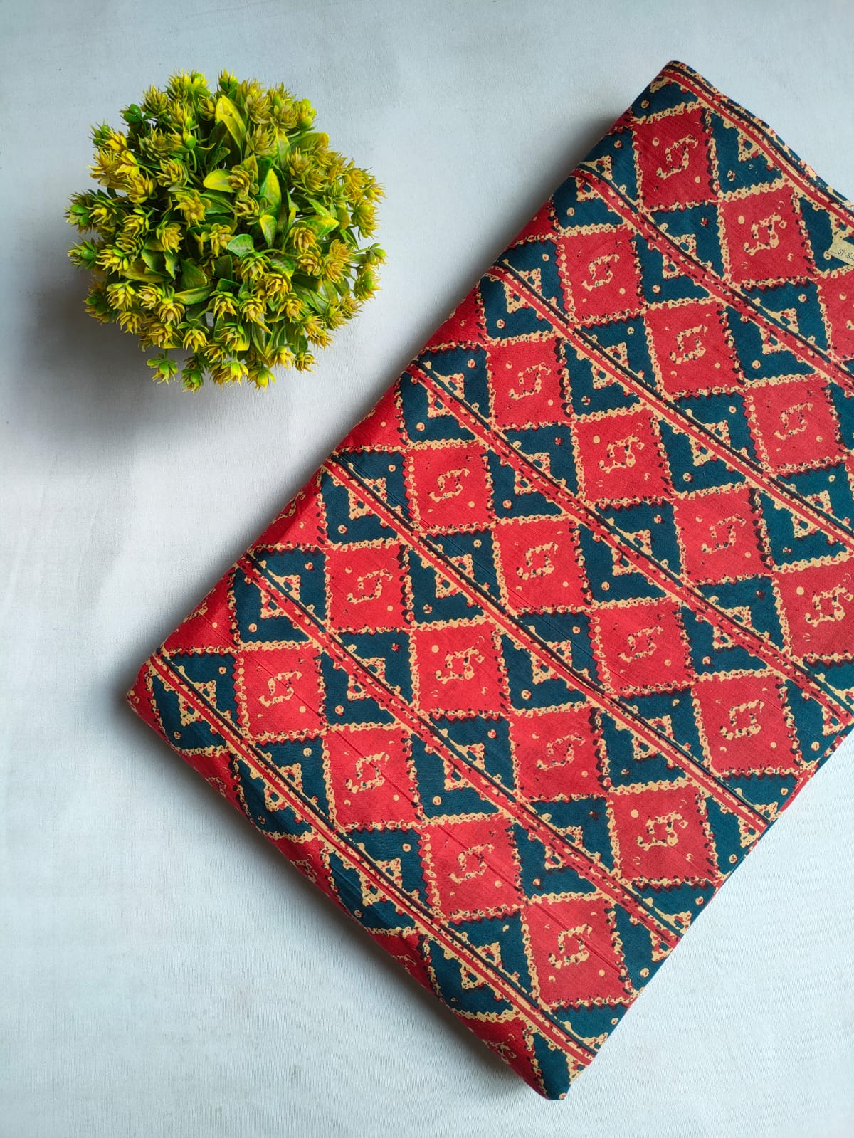 Sanganeri Print Pure Cotton Fabric - JBRJF2-58