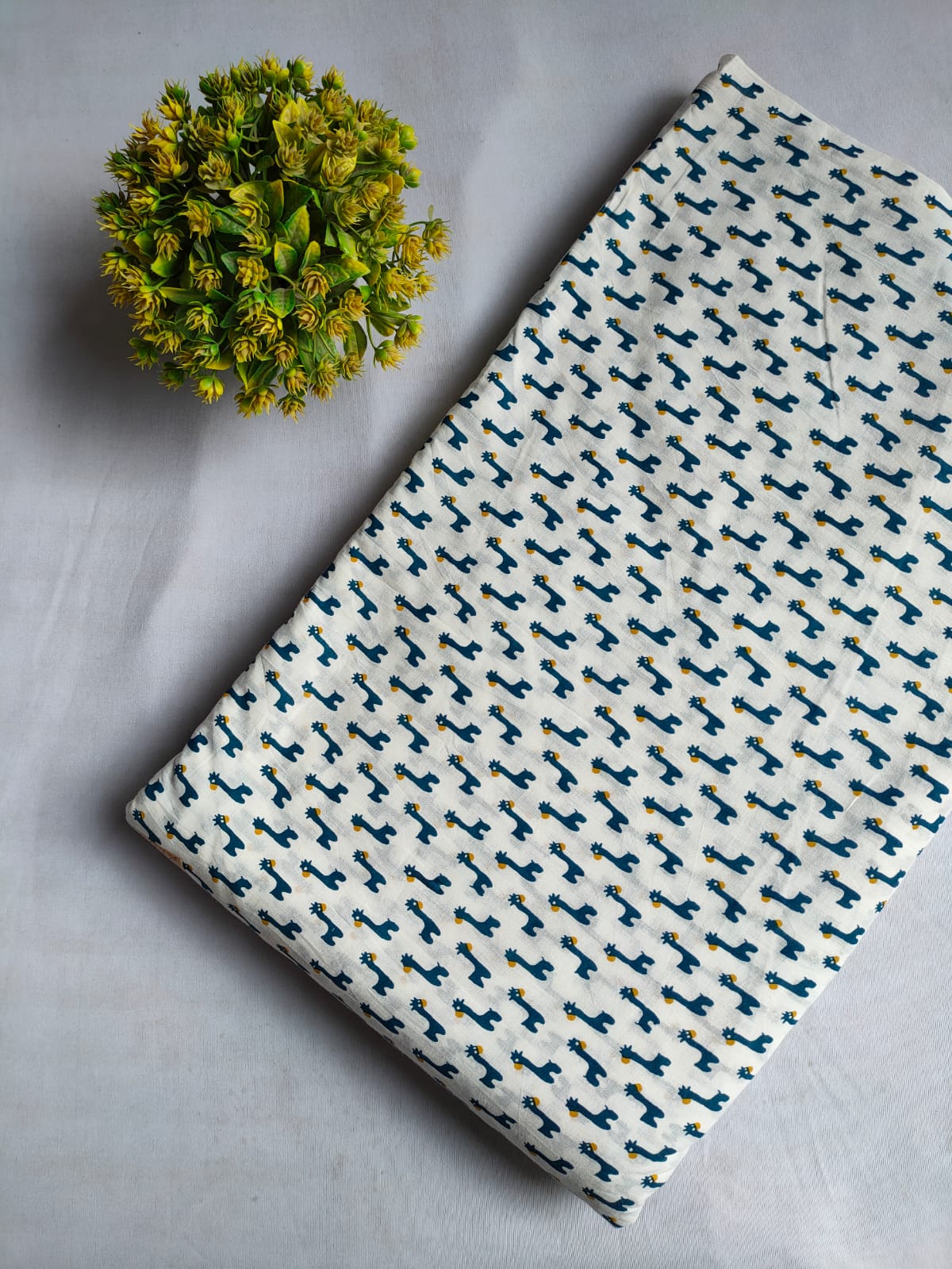 Sanganeri Print Pure Cotton Fabric - JBRJF2-64