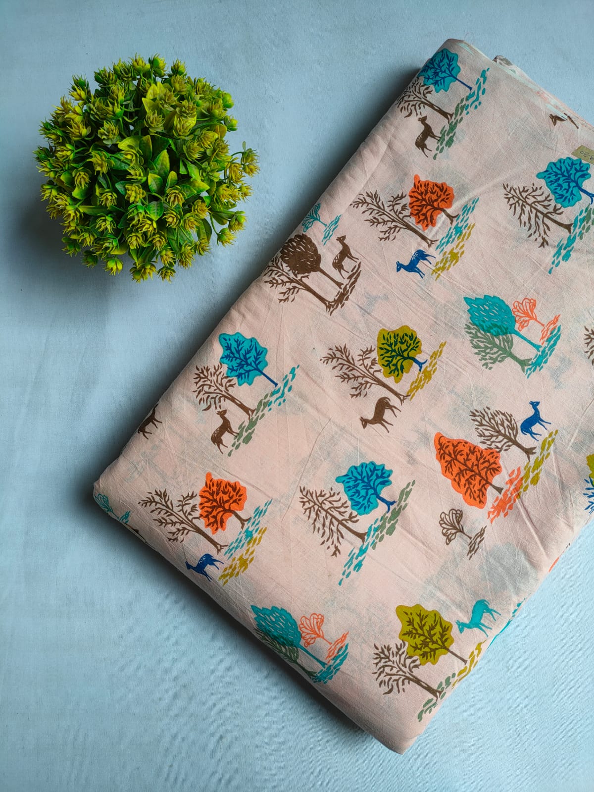 Sanganeri Print Pure Cotton Fabric - JBRJF2-67