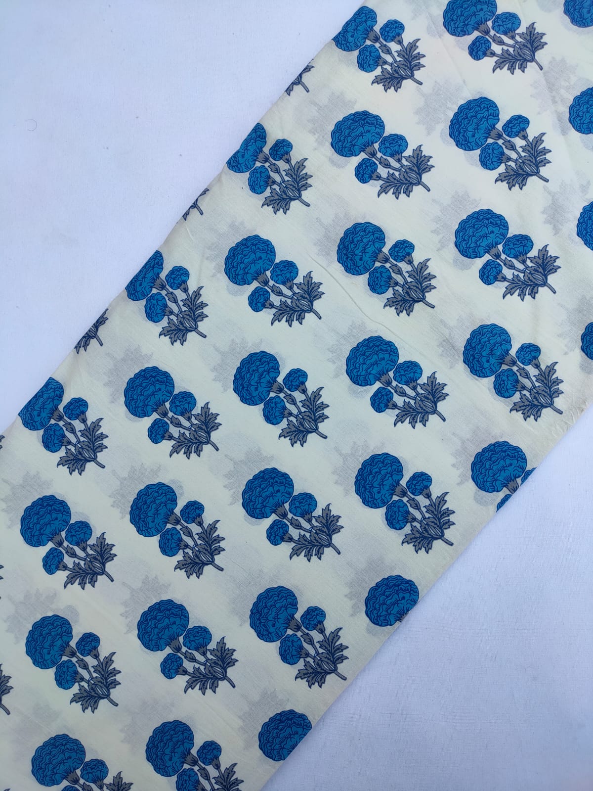 Sanganeri Print Pure Cotton Fabric - JBRJF378
