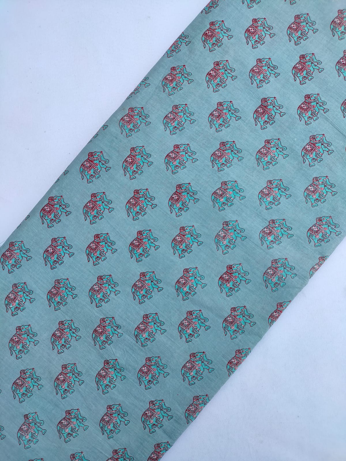 Sanganeri Print Pure Cotton Fabric - JBRJF418