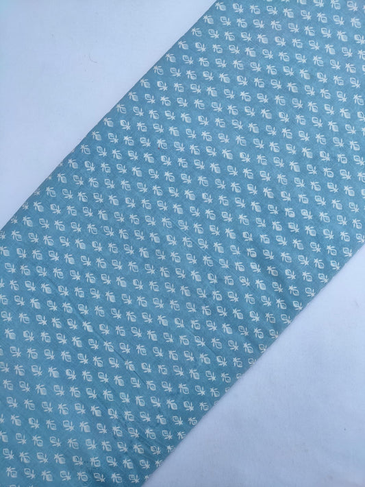 Sanganeri Print Pure Cotton Fabric - JBRJF419
