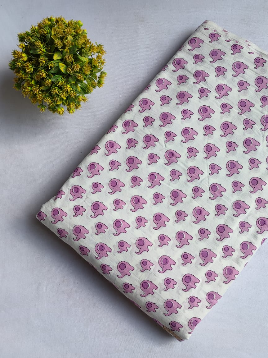 Sanganeri Print Pure Cotton Fabric - JBRJF1-4