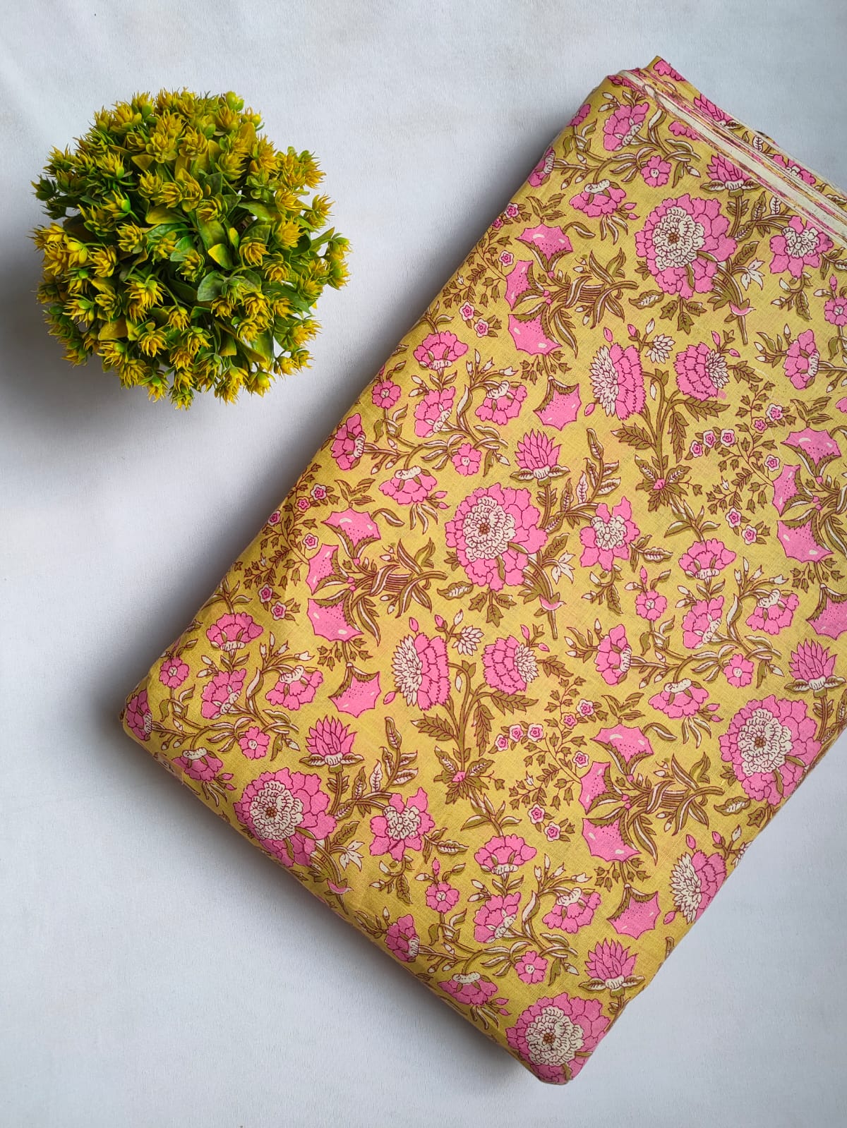 Sanganeri Print Pure Cotton Fabric - JBRFT2-47