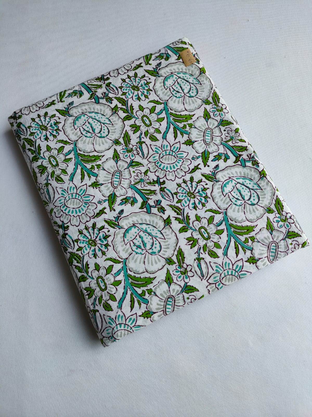 Pure Cotton Hand Block Printed Fabric - JBTO46