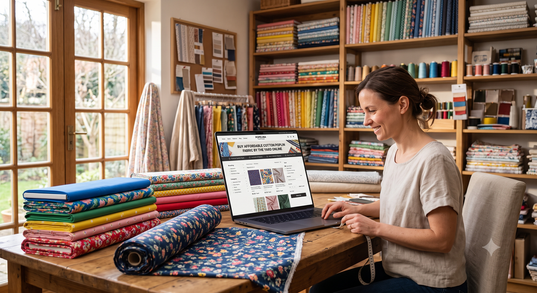 Where Can I Buy Affordable Cotton Poplin Fabric by the Yard?