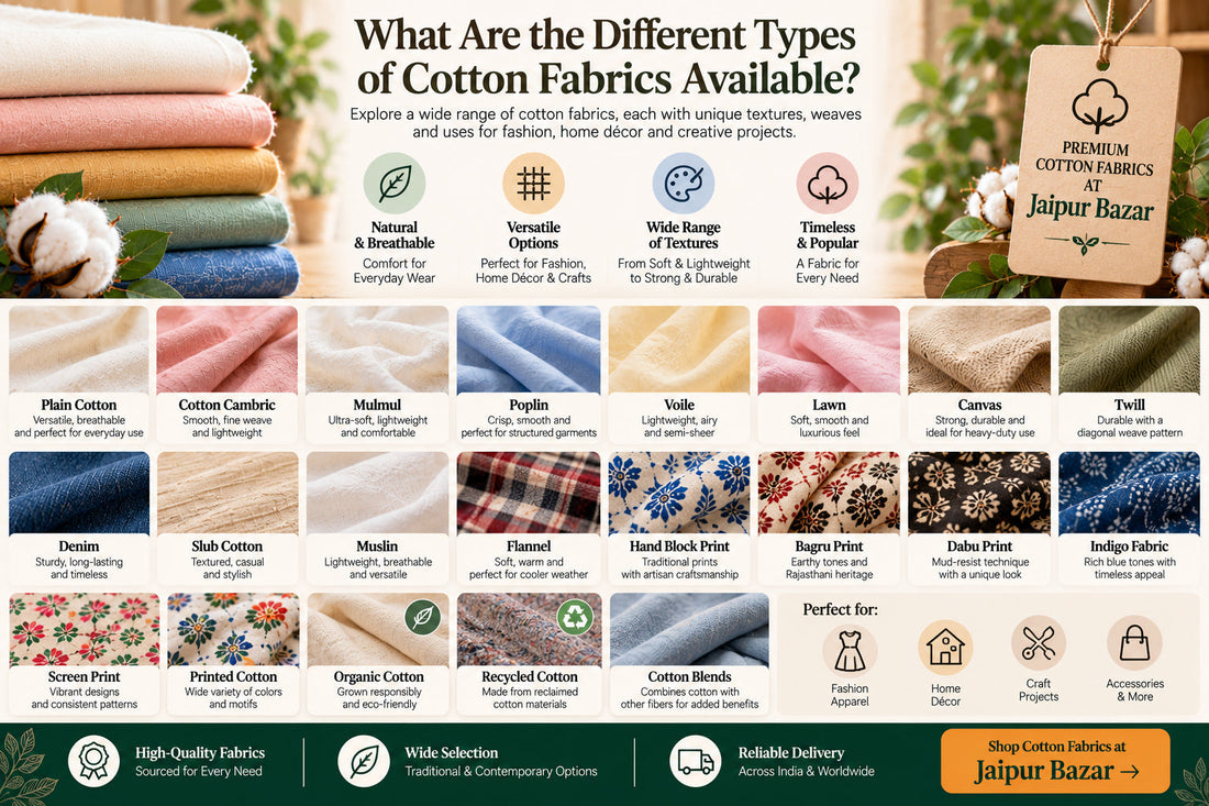 What Are the Different Types of Cotton Fabrics Available?