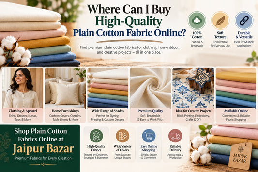 Where Can I Buy High-Quality Plain Cotton Fabric Online?