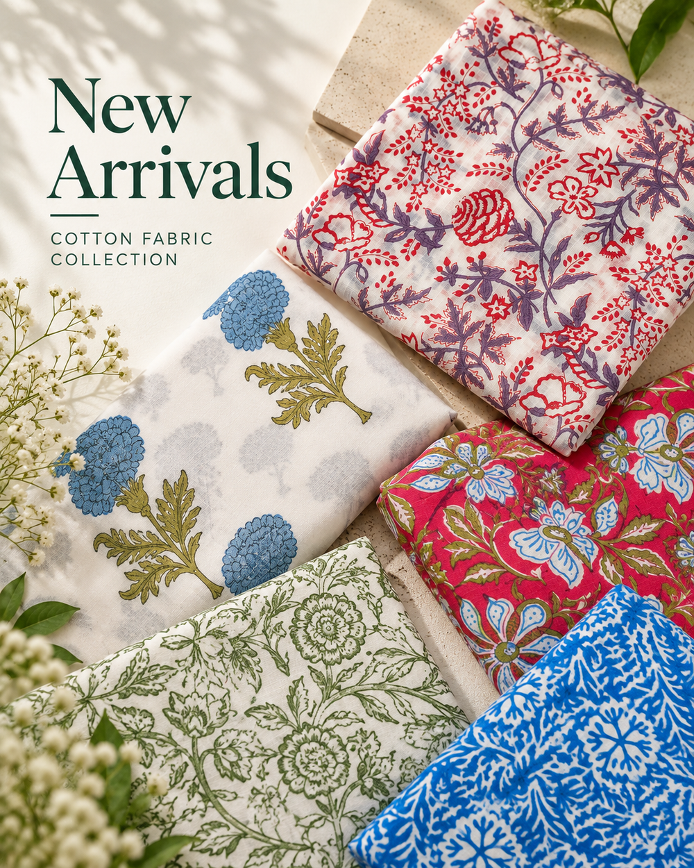Cotton Fabric New Arrivals