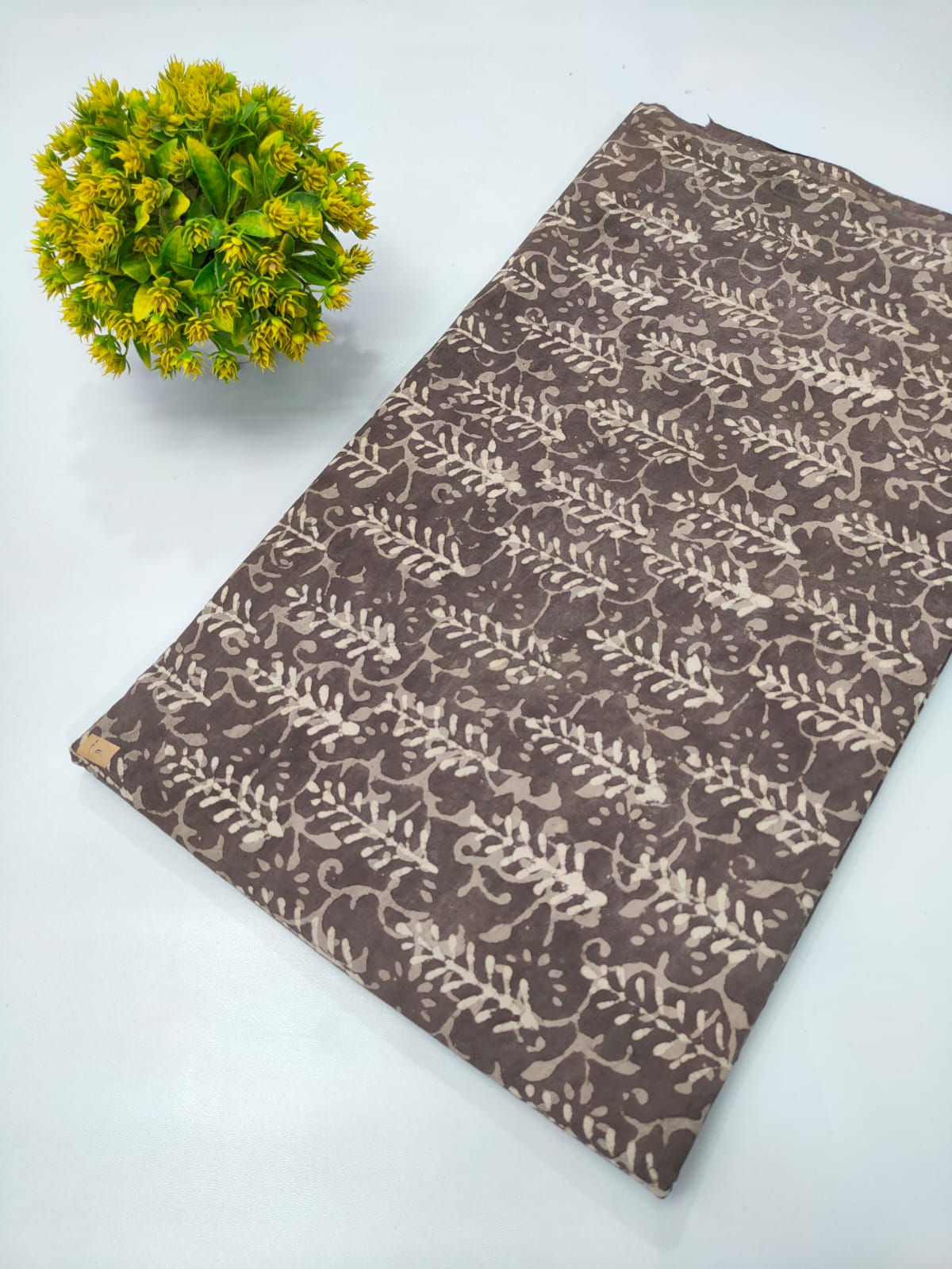 Dabu Bagru Hand Block Pure Cotton Fabric 