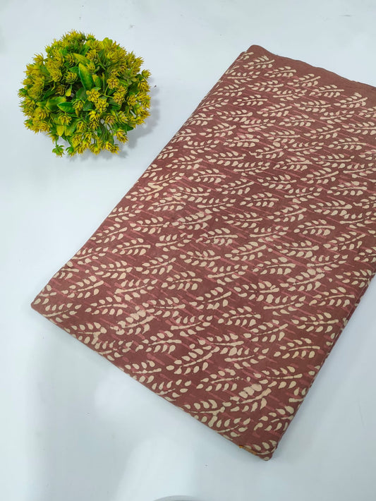 Bagru Block Printed Fabrics