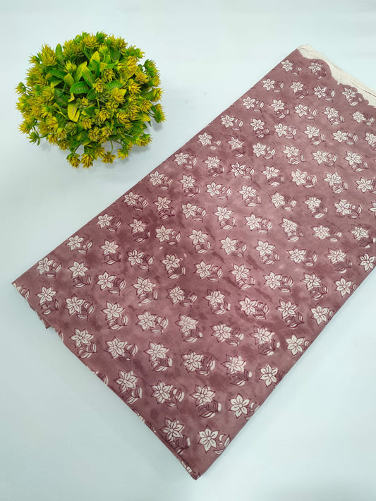 Bagru Block Printed Fabrics