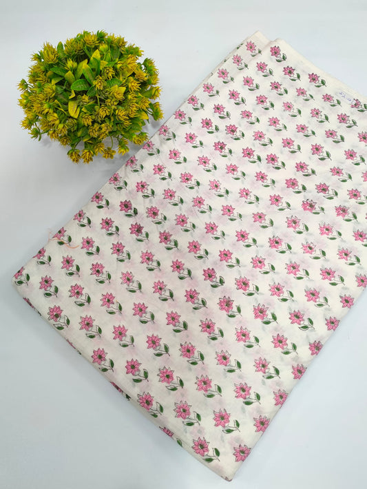 Bagru Block Printed Fabrics