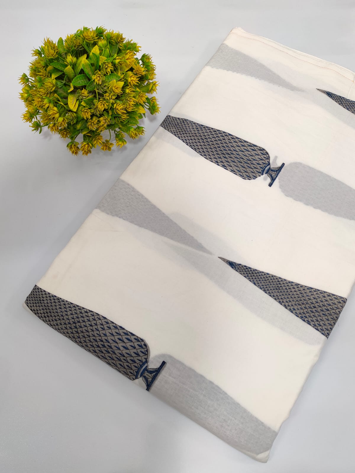 Hand Block Pure Cotton Dress material