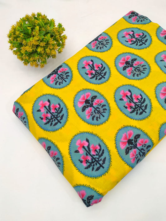 Cotton Dress Materials Tulsi Prints