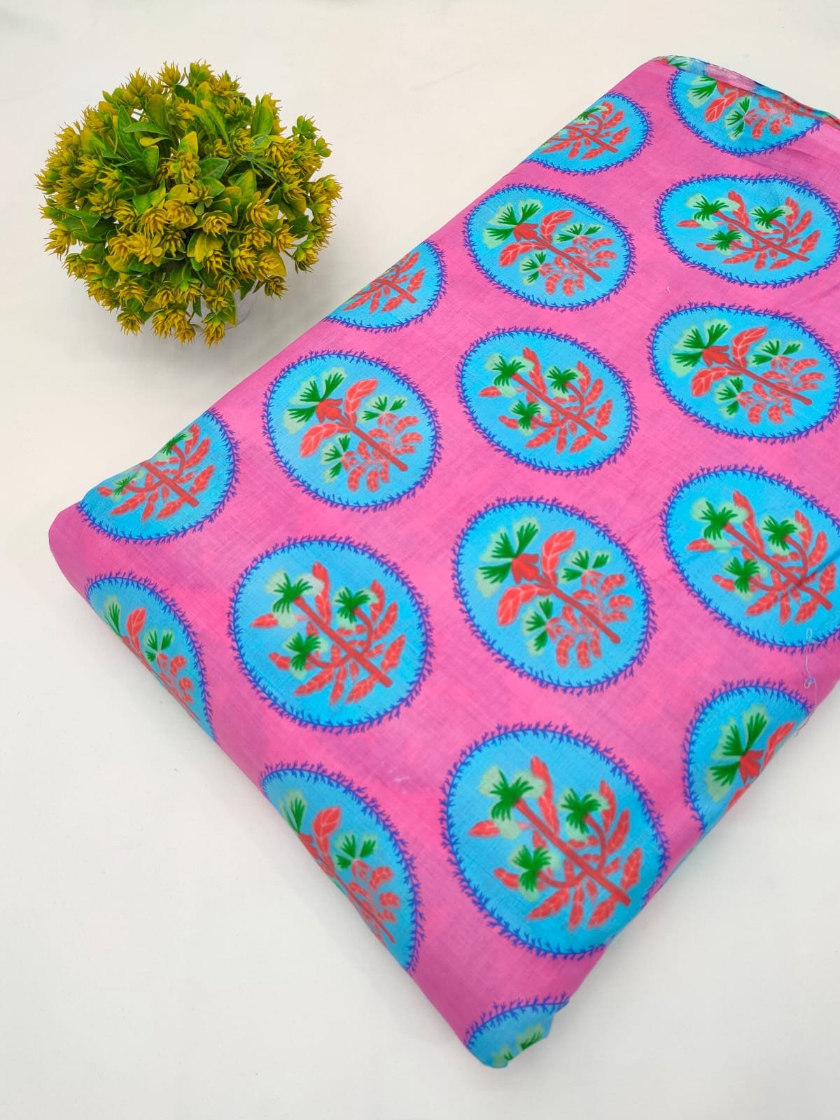 Cotton Dress Materials Tulsi Prints