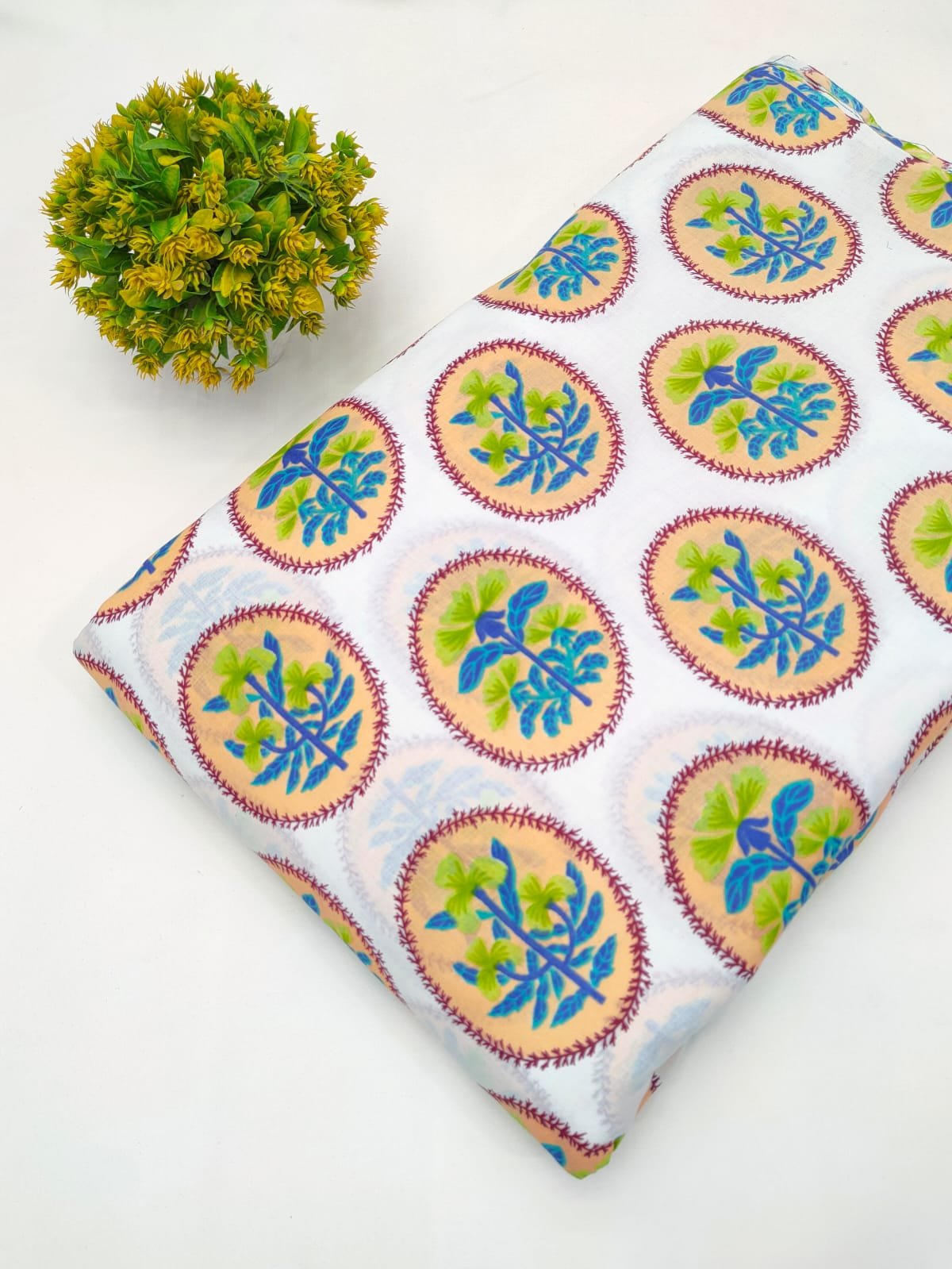 Cotton Dress Materials Tulsi Prints