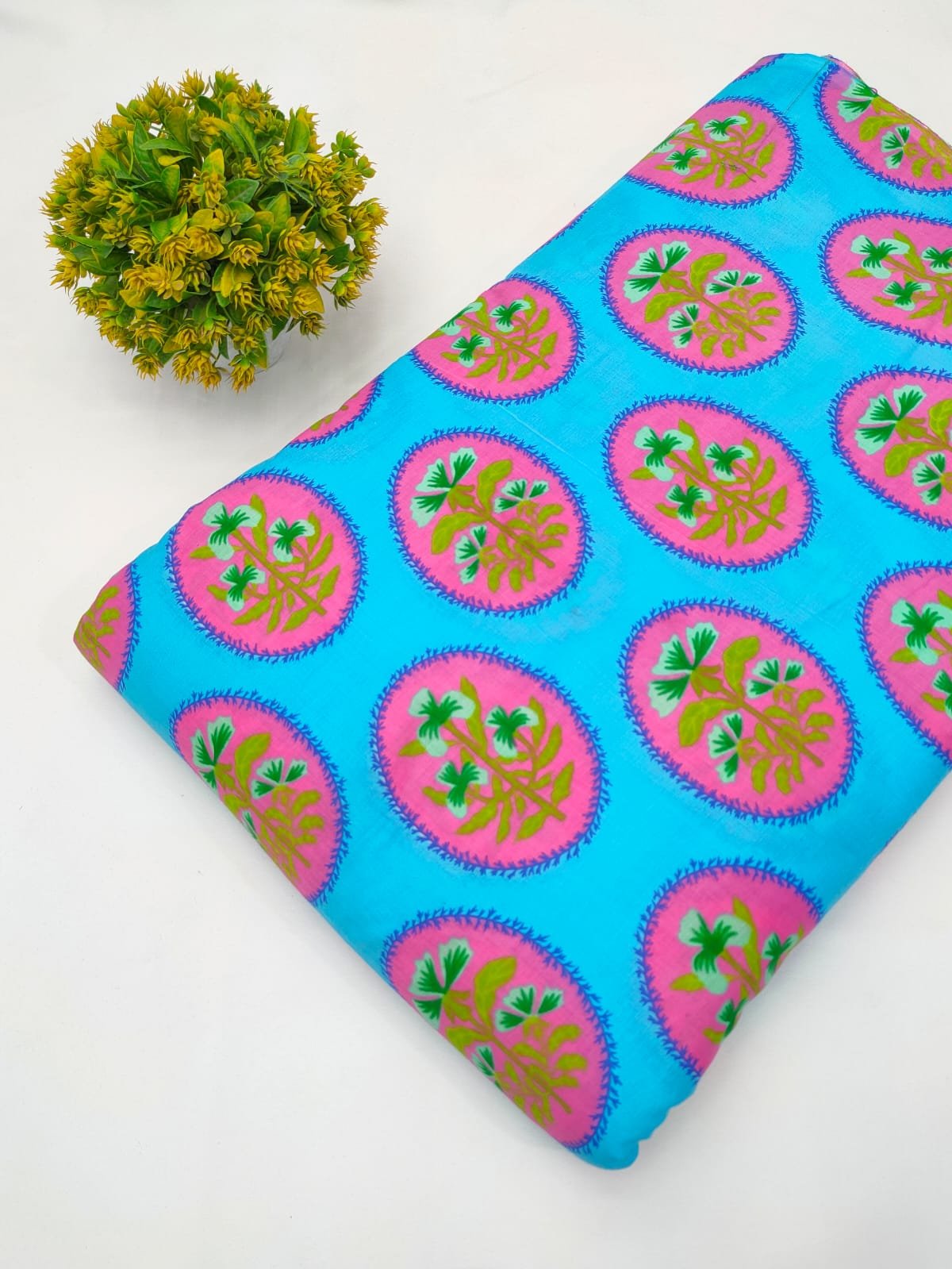 Cotton Dress Materials Tulsi Prints