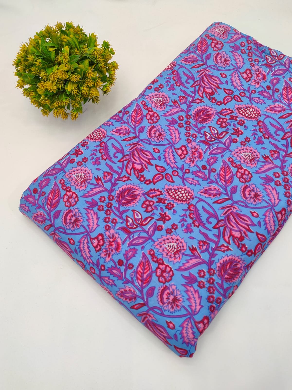 Cotton Dress Materials Tulsi Prints