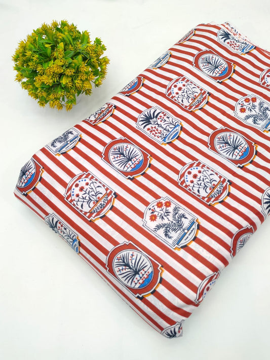 Cotton Dress Materials Tulsi Prints