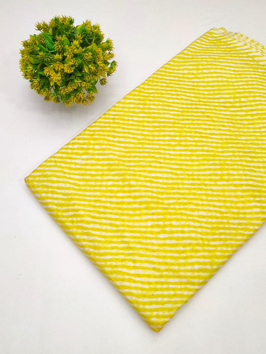 Cotton fabric dress material from sanganeri print with screen printing